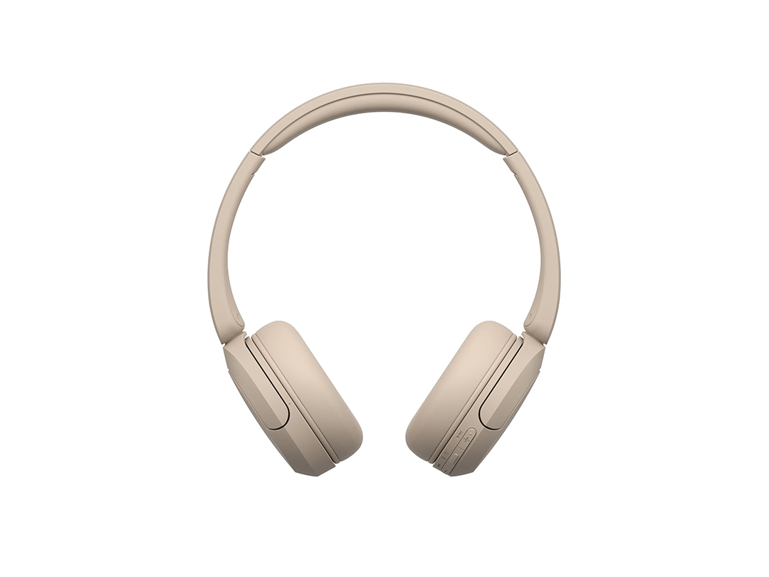 Sony WH-CH520 Wireless On-Ear Headphones with Microphone - Beige in Qatar Sony WH-CH520 Wireless On-Ear Headphones with Microphone - Beige in Qatar